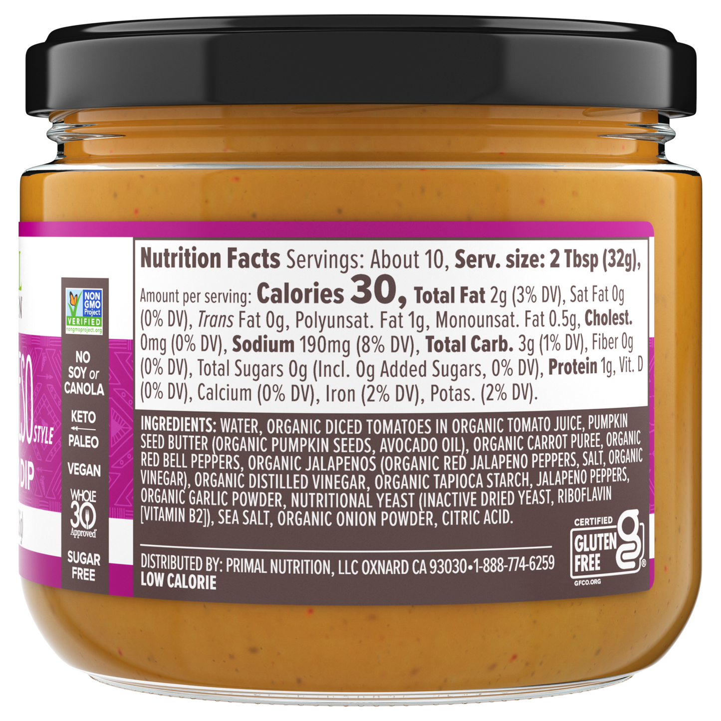 No-Dairy Spicy Queso-Style Plant-Based Dip