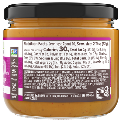 No-Dairy Spicy Queso-Style Plant-Based Dip