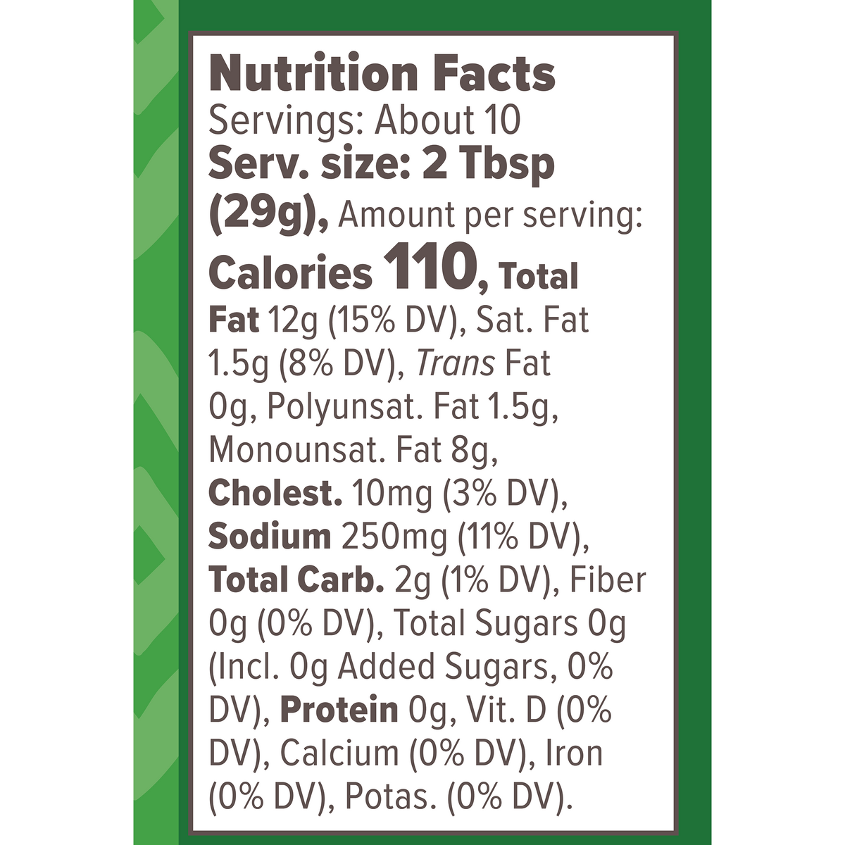 Nutrition Facts