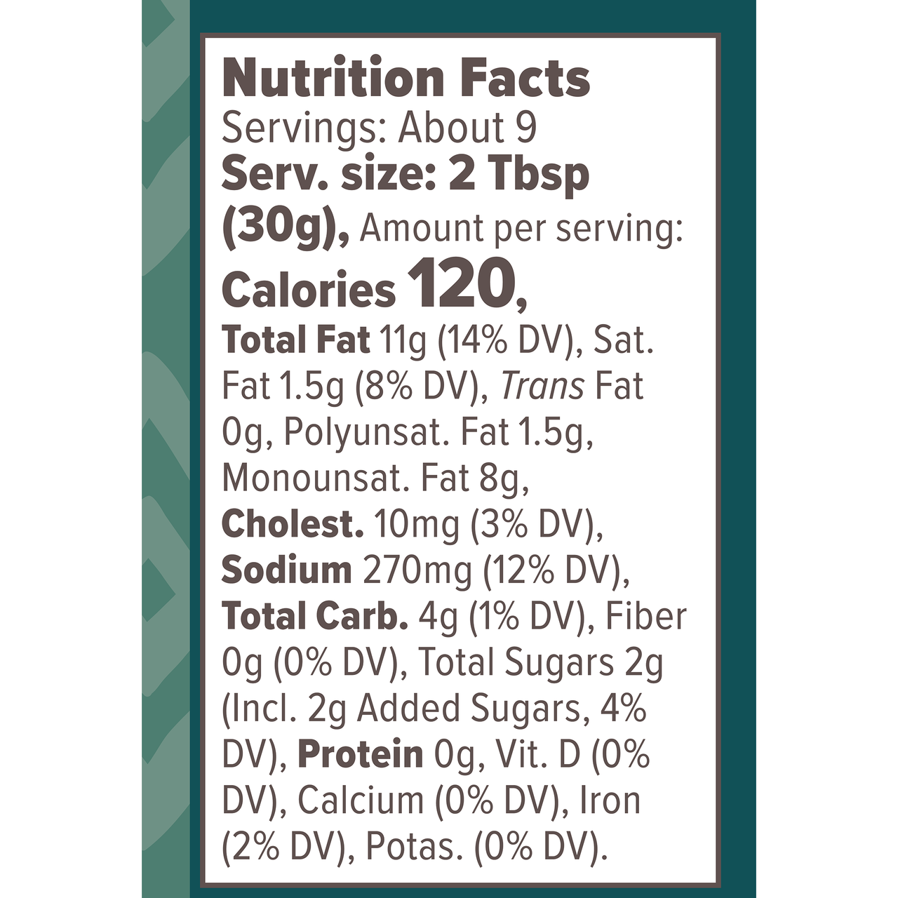 Nutrition Facts