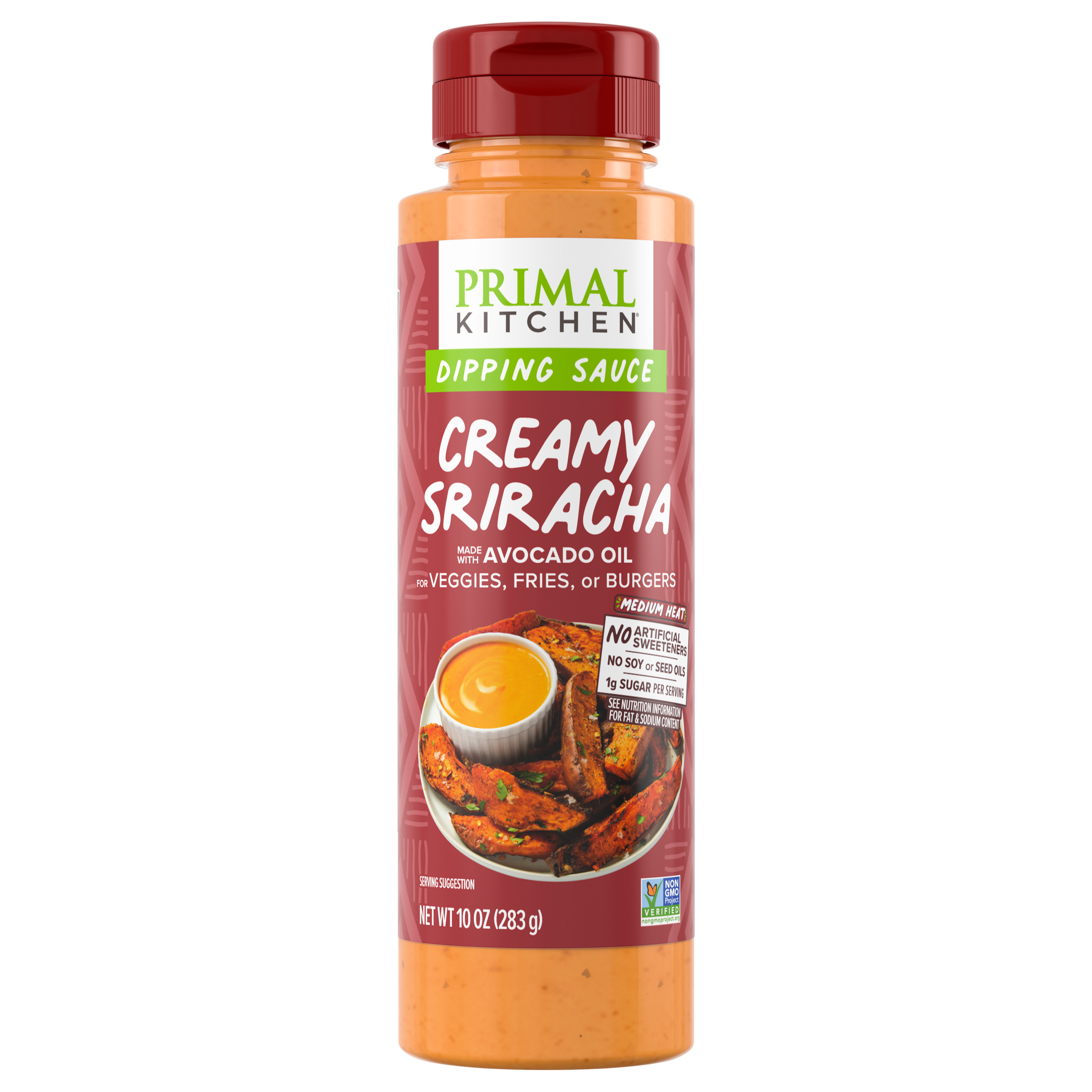 Primal Kitchen Creamy Sriracha Dipping Sauce, 10 oz