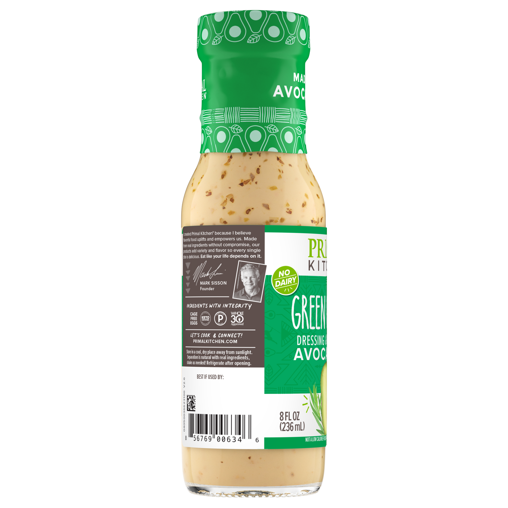 Green Goddess Dressing | No Seed Oils| Primal Kitchen Green Goddess Dressing | No Seed Oils| Primal Kitchen