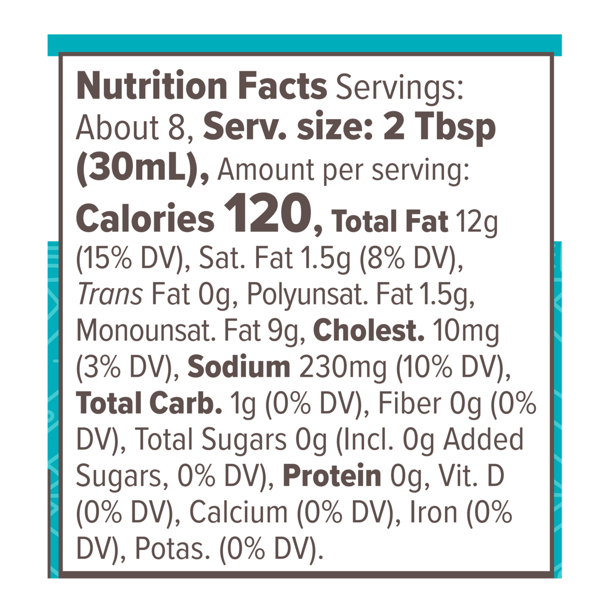 Nutrition Facts
