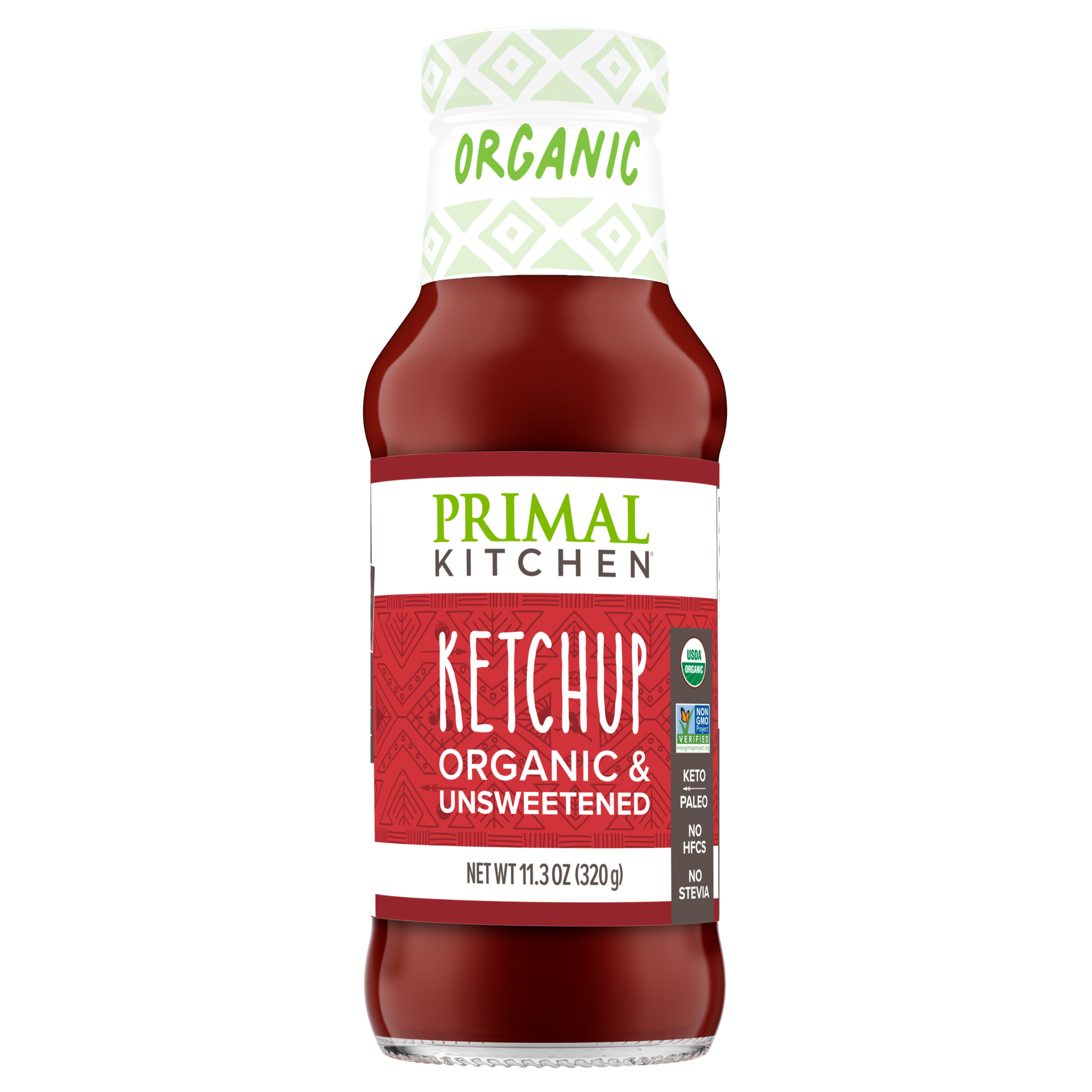 Primal Kitchen Organic Unsweetened Ketchup, 11.3 oz