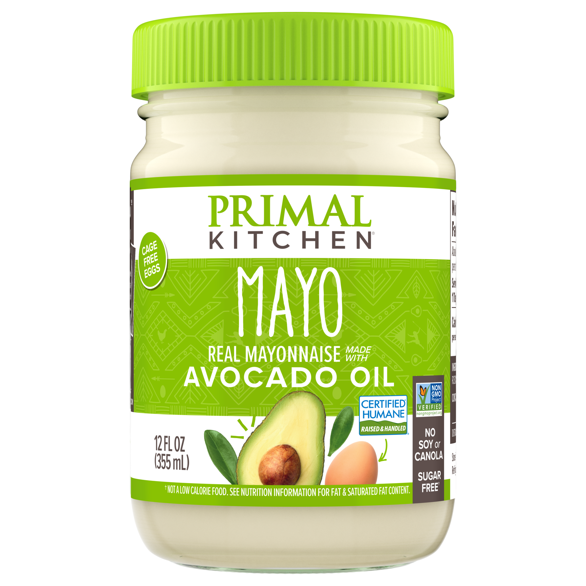 Primal Kitchen Mayo made with Avocado Oil, Whole30 Approved, Certified Paleo, and Keto Certified, 12 Ounces