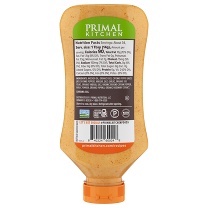 Squeeze Buffalo Mayo made with Avocado Oil