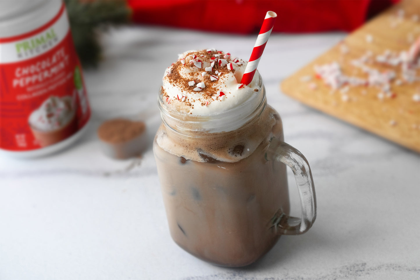 Chocolate Peppermint Collagen Drink Mix