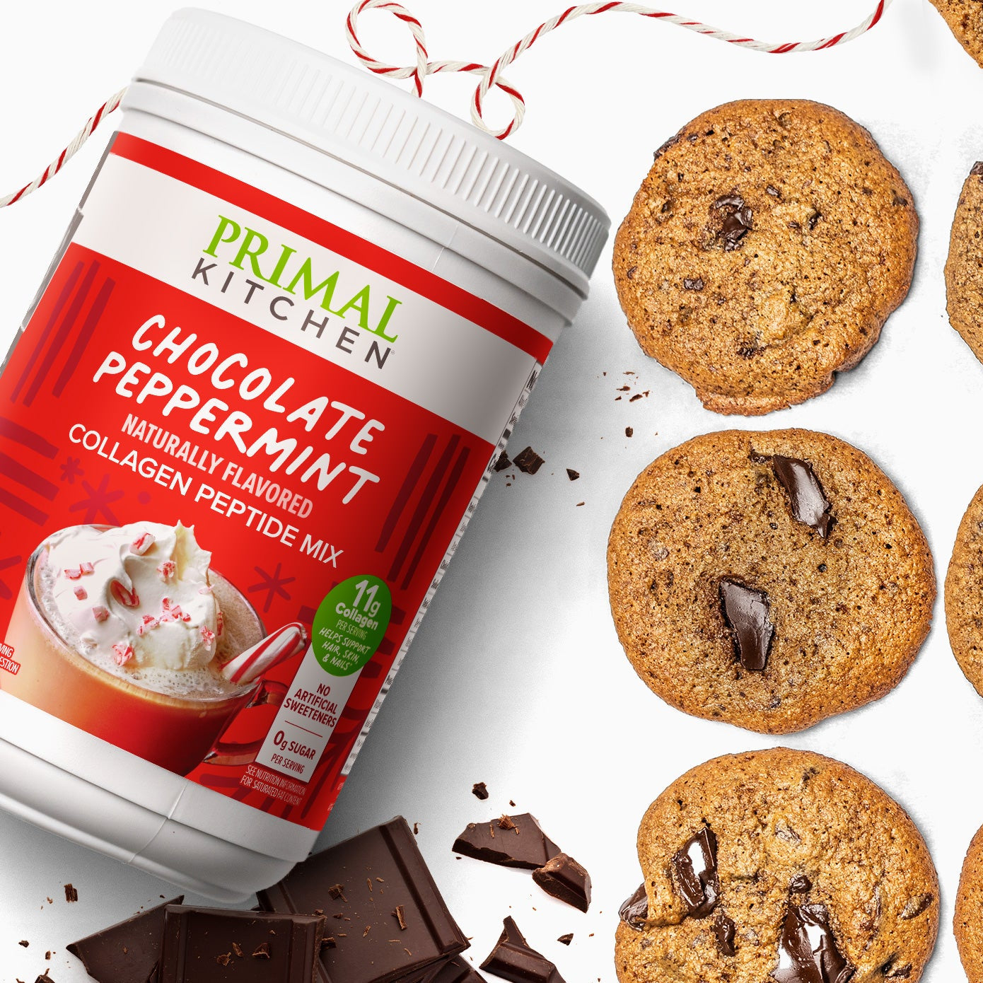 Chocolate Peppermint Collagen Drink Mix