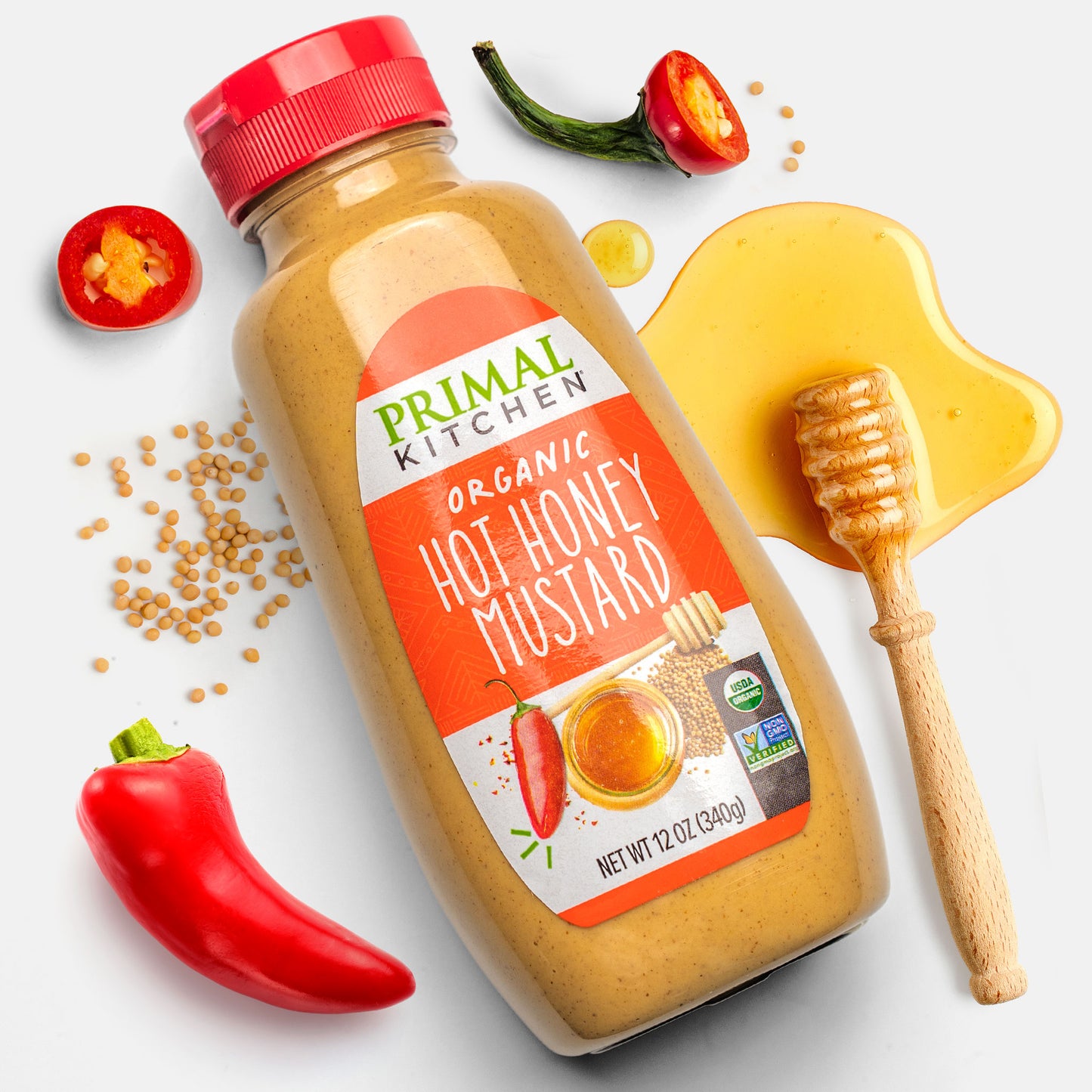 Organic Hot Honey Mustard