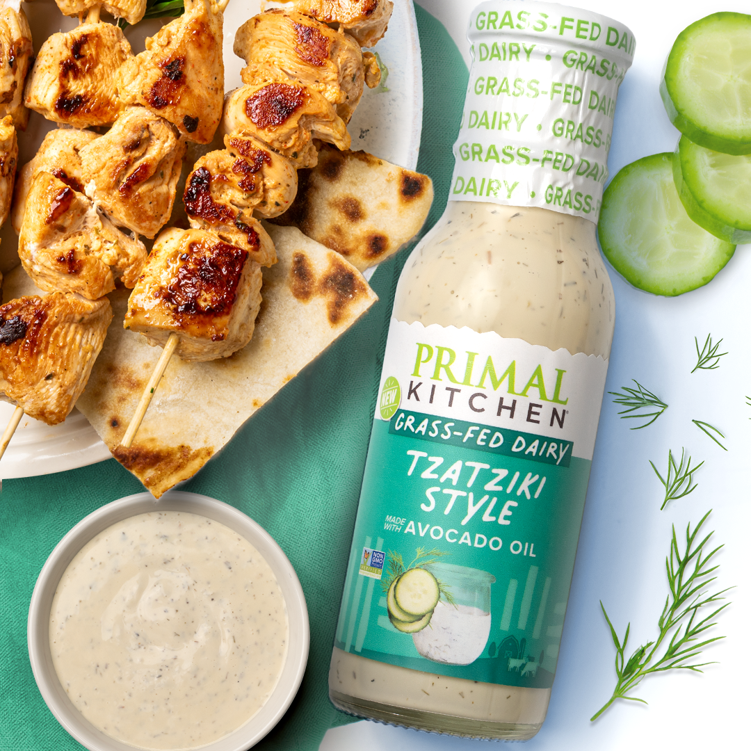 Primal Kitchen Grass-Fed Dairy Tzatziki Style Dressing Primal Kitchen Grass-Fed Dairy Tzatziki Style Dressing