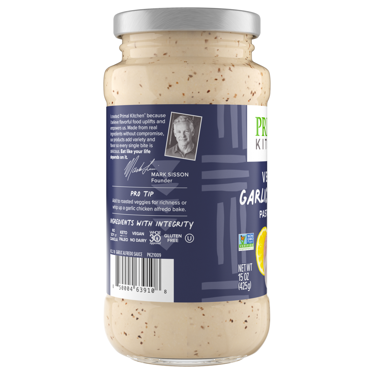 Vegan Garlic Alfredo Sauce