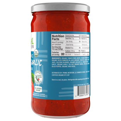 Roasted Garlic Marinara Sauce