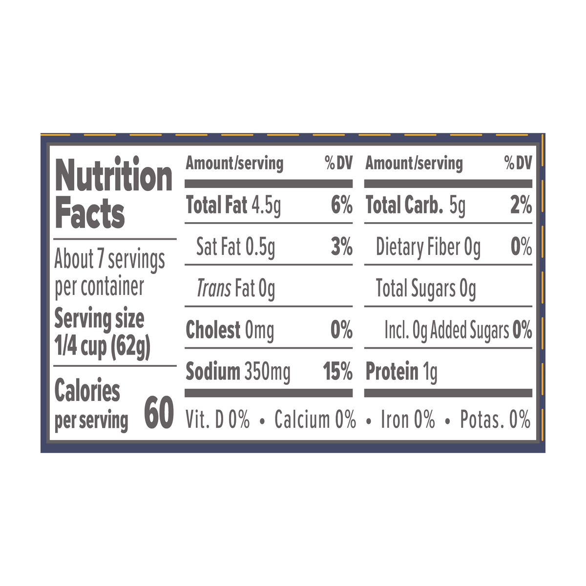 Nutrition Facts