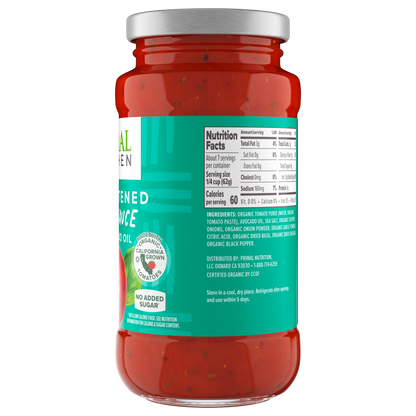 Unsweetened Red Pizza Sauce