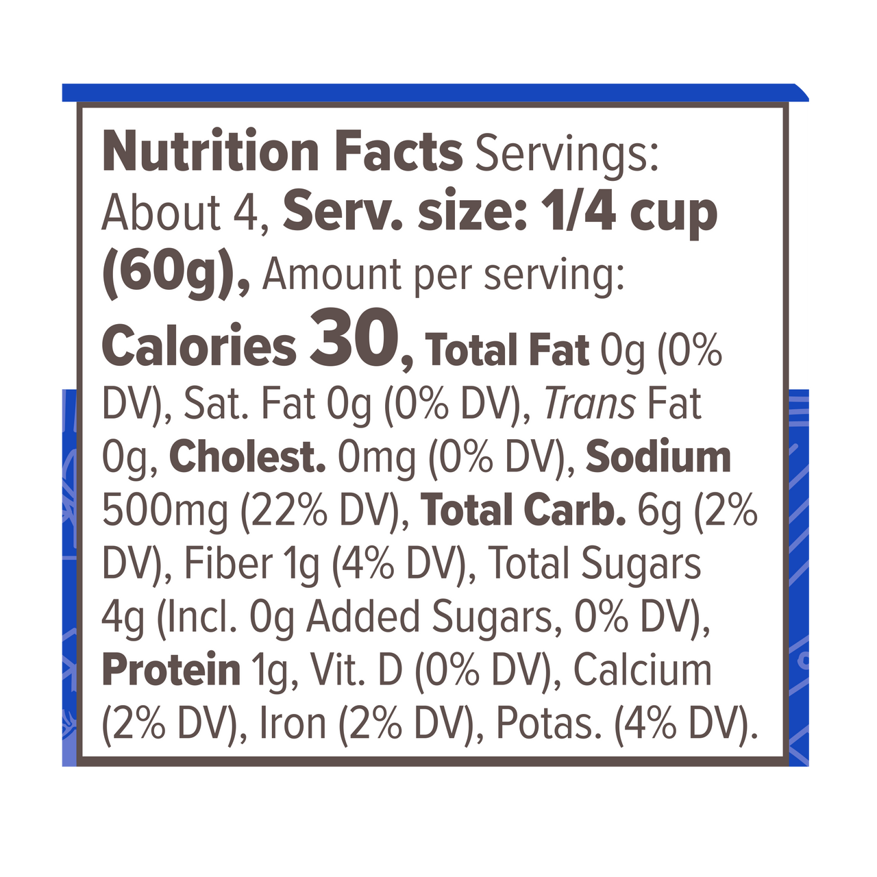 Nutrition Facts