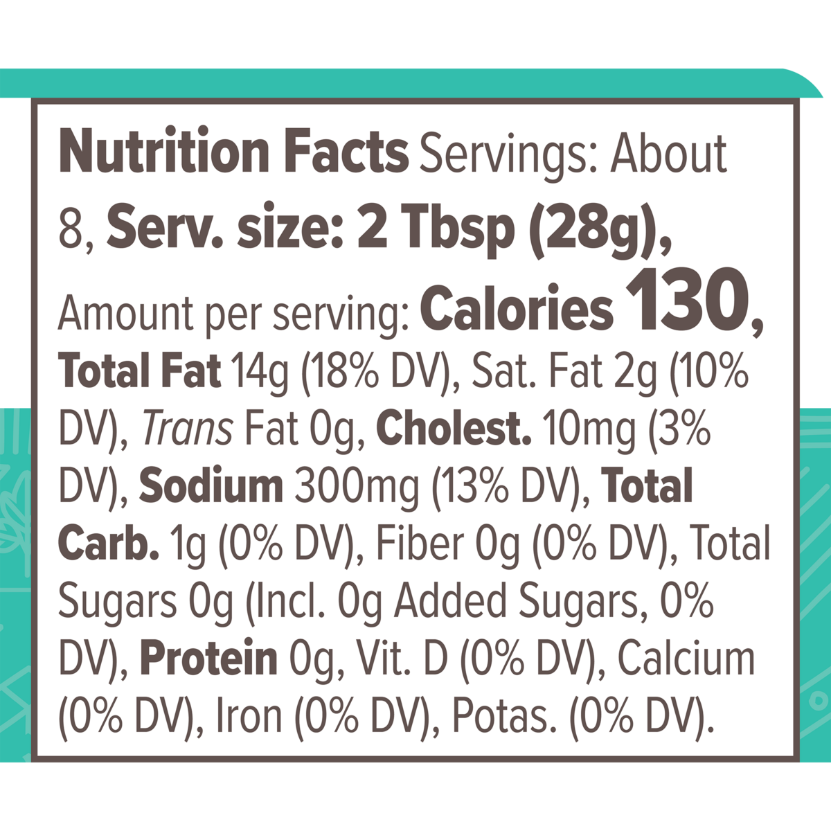 Nutrition Facts