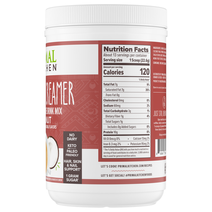 No Dairy Hazelnut Collagen Creamer
