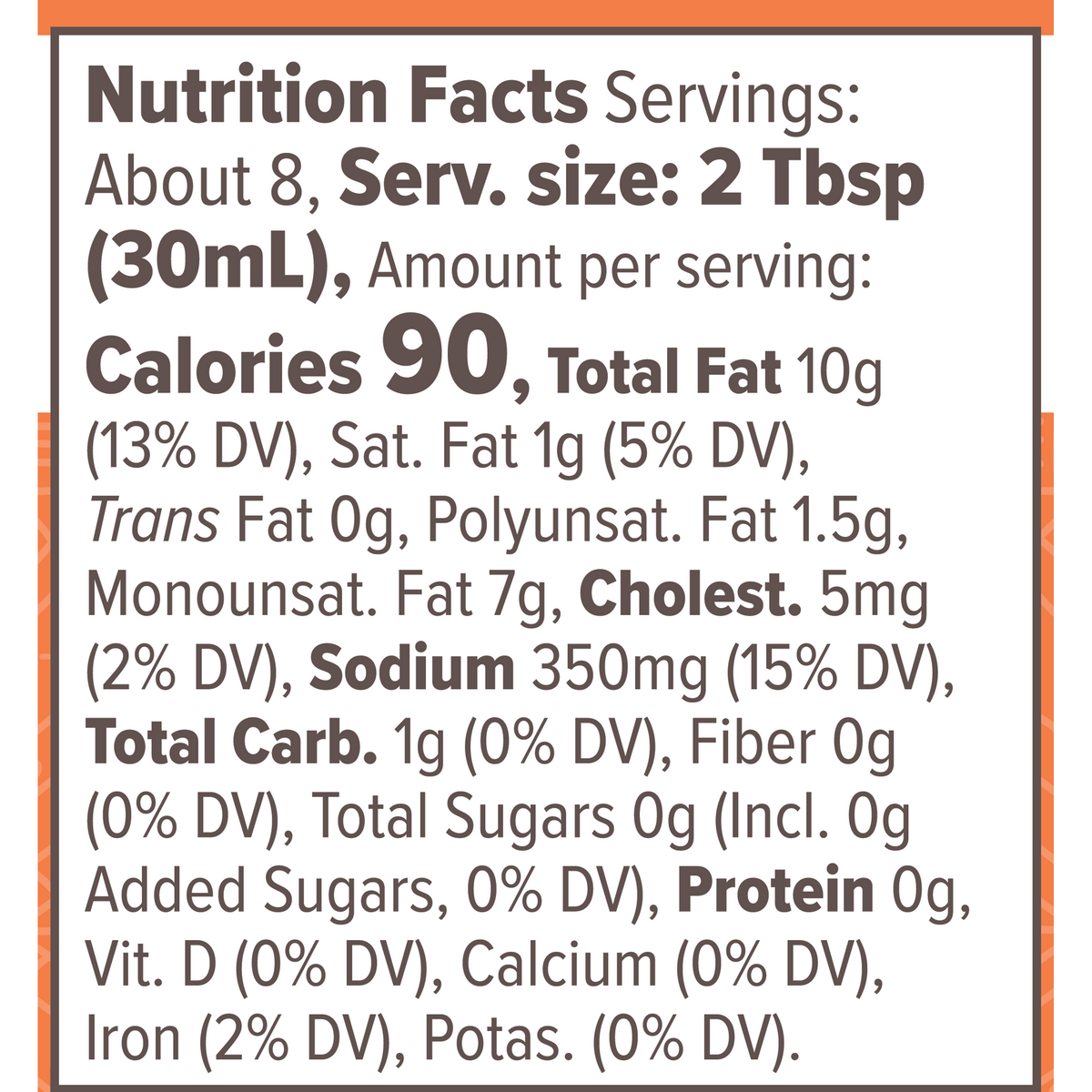 Nutrition Facts