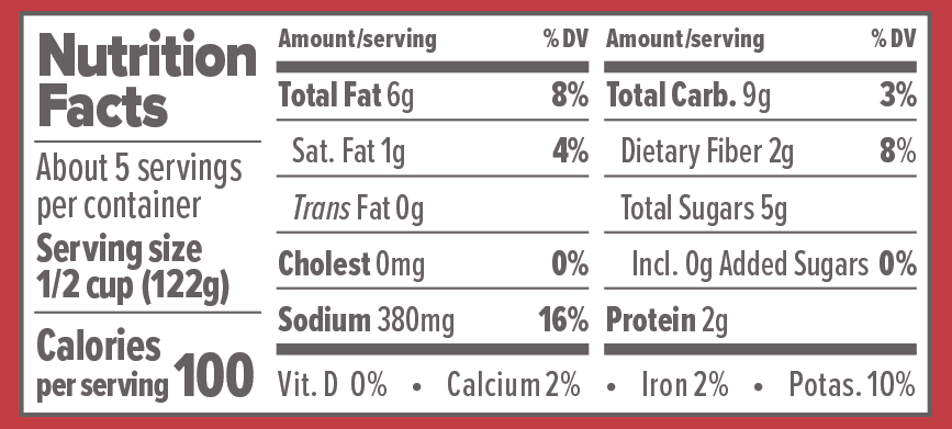Nutrition Facts