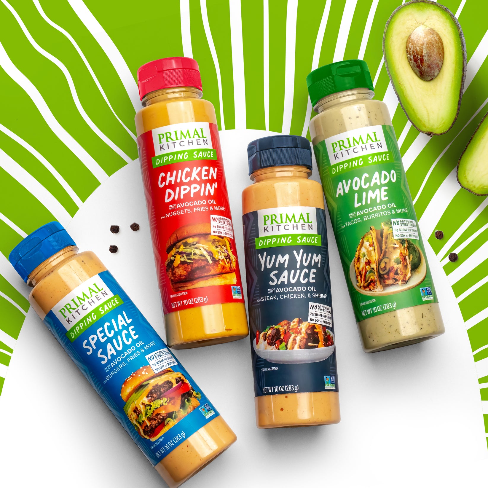 Dipping Sauce Sampler | Primal Kitchen Dipping Sauces