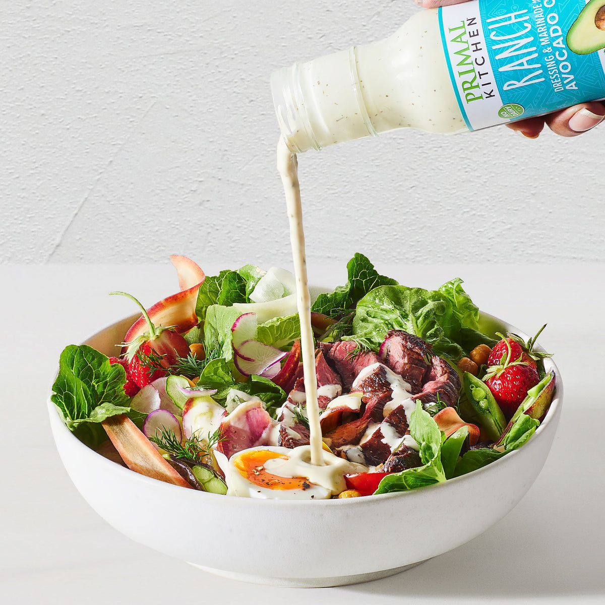 Edeka Ranch Dressing Ranch Dressing Salad Greek Yogurt Ranch Dressing Kim's Cravings