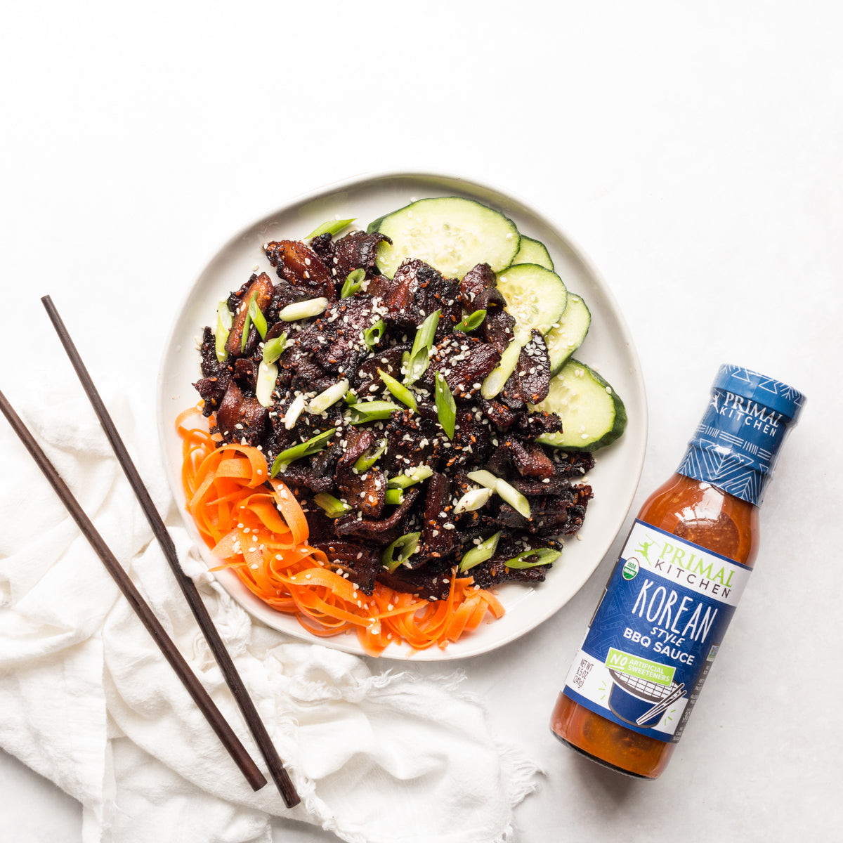 Korean Style BBQ Sauce | No Soy | Primal Kitchen Korean Style BBQ Sauce | No Soy | Primal Kitchen