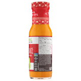 Backside of Primal Kitchen Hot Buffalo Sauce bottle