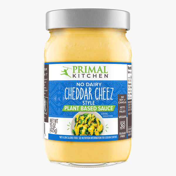 No Dairy Cheddar Cheez Style Plant Based Sauce